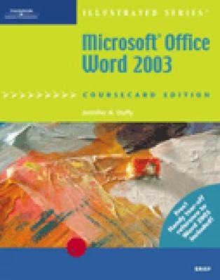 Book cover for Microsoft Office Word 2003, Illustrated Brief, CourseCard Edition