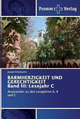 Book cover for BARMHERZIGKEIT UND GERECHTIGKEIT Band III