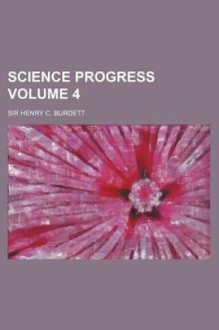 Cover of Science Progress Volume 4