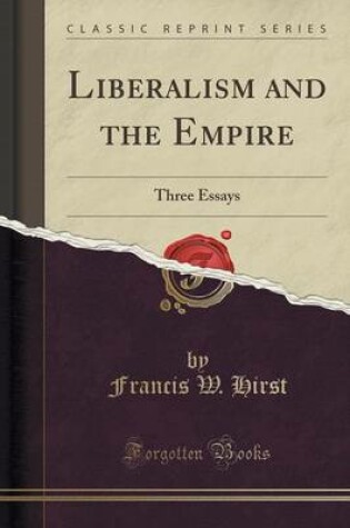 Cover of Liberalism and the Empire