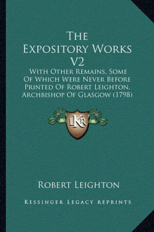 Cover of The Expository Works V2