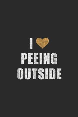 Book cover for I Peeing Outside