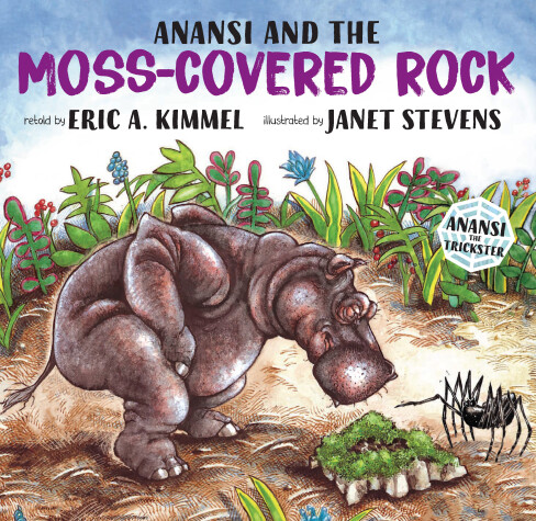 Book cover for Anansi and the Moss-Covered Rock