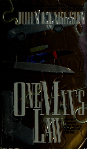 Cover of One Man's Law