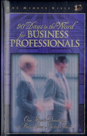 Book cover for 90 Days in the Word for Business Professionals