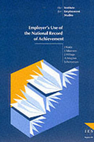 Cover of Employers' Use of the National Record of Achievement