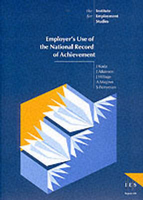 Book cover for Employers' Use of the National Record of Achievement