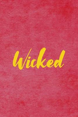 Book cover for Wicked