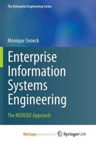 Cover of Enterprise Information Systems Engineering