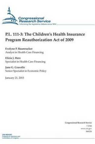 Cover of P.L. 111-3