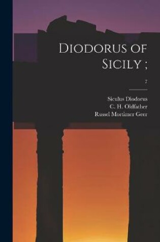 Cover of Diodorus of Sicily;; 7