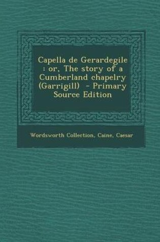 Cover of Capella de Gerardegile