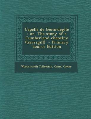 Book cover for Capella de Gerardegile