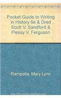 Book cover for Pocket Guide to Writing in History 6e & Dred Scott V. Sandford & Plessy V. Ferguson