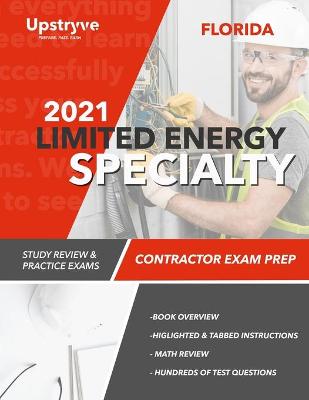 Book cover for 2021 Florida Limited Energy Specialty Contractor Exam Prep