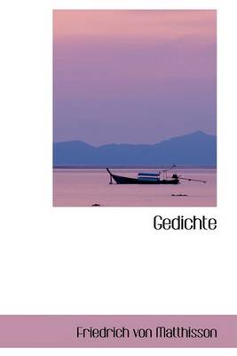 Book cover for Gedichte