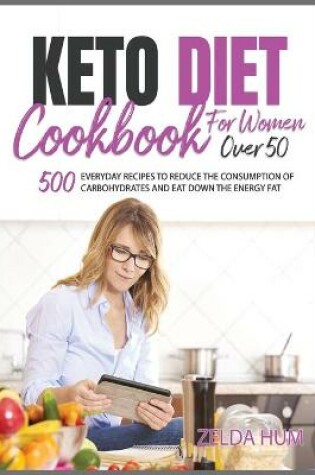 Cover of Keto Diet Cookbook for Women Over 50