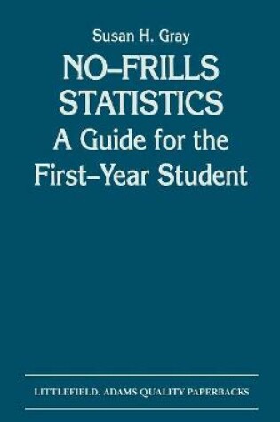 Cover of No-Frills Statistics