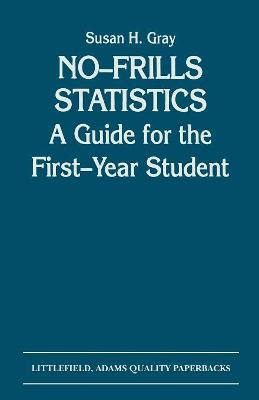 Book cover for No-Frills Statistics