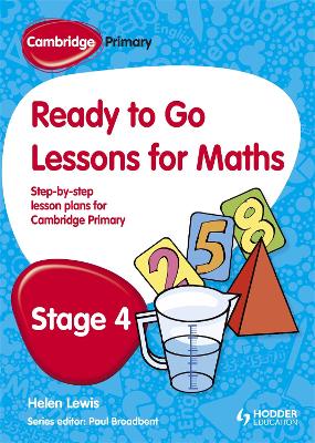 Book cover for Cambridge Primary Ready to Go Lessons for Mathematics Stage 4