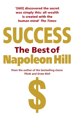 Book cover for Success: The Best of Napoleon Hill