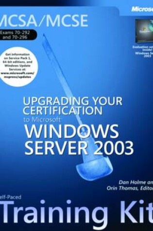 Cover of Upgrading Your Certification to Microsoft (R) Windows Server" 2003