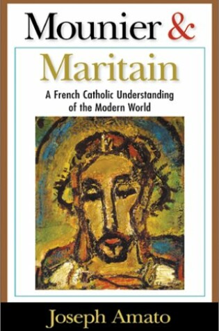 Cover of Mounier and Maritain