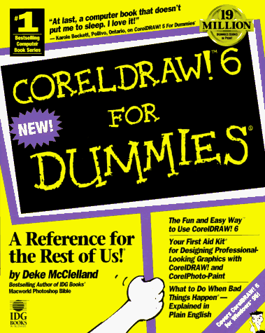 Book cover for CorelDRAW! 6 For Dummies
