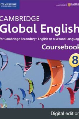 Cover of Cambridge Global English Stage 8 Coursebook with Audio CD eBook