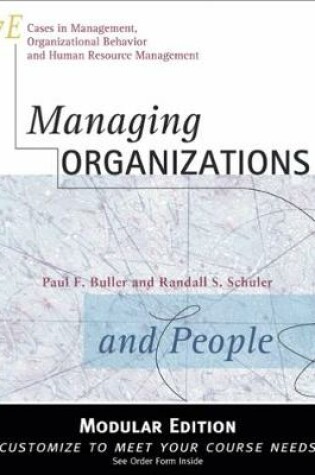 Cover of Managing Organizations and People, Modular Version