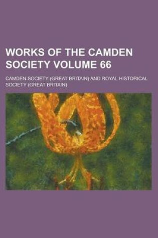 Cover of Works of the Camden Society Volume 66