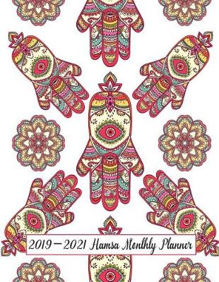 Book cover for 2019-2021 Hamsa Monthly Planner