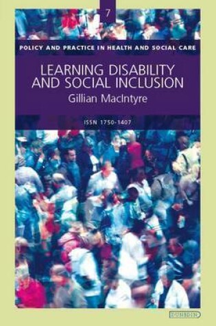 Cover of Learning Disability and Social Inclusion