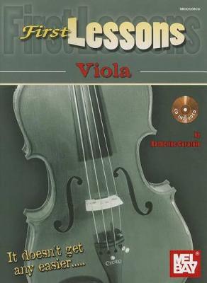 Book cover for First Lessons Viola