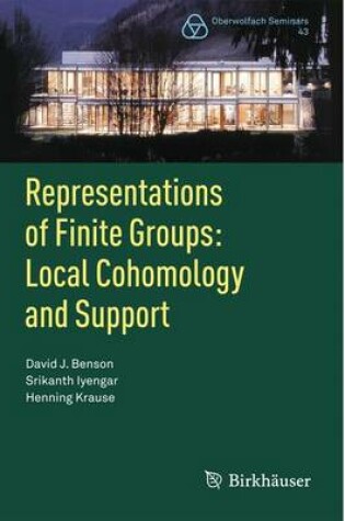 Cover of Representations of Finite Groups: Local Cohomology and Support