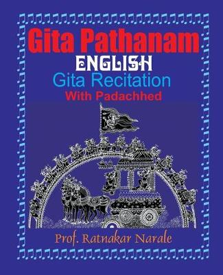 Book cover for Gita Pathanam, English with Padachhed