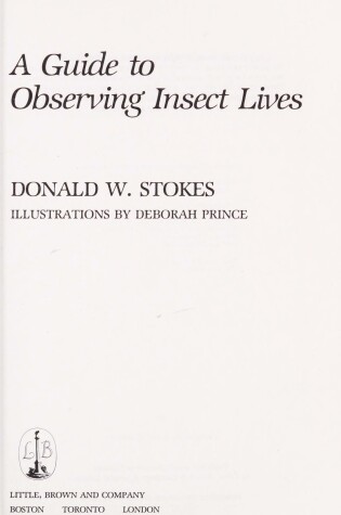 Cover of Stokes Nature Guide: Insects
