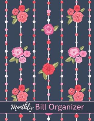 Book cover for Monthly Bill Organizer