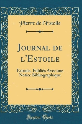 Cover of Journal de l'Estoile