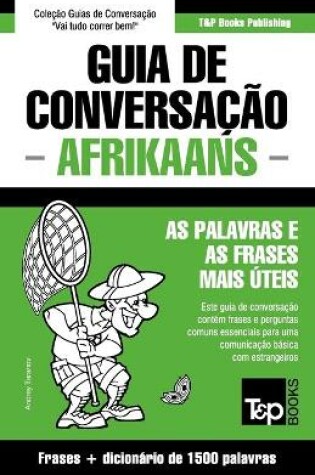 Cover of Guia de Conversacao Portugues-Afrikaans e dicionario conciso 1500 palavras