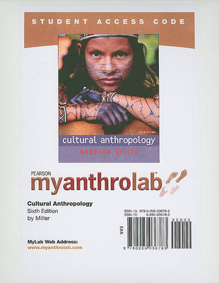 Book cover for MyLab Anthropology -- Standalone Access Card -- for Cultural Anthropology