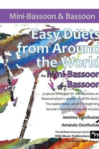 Cover of Easy Duets from Around the World for Mini-Bassoon and Bassoon