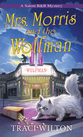 Book cover for Mrs. Morris and the Wolfman