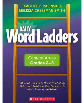 Book cover for Daily Word Ladders Content Areas, Grades 2-3
