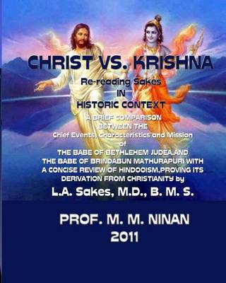 Book cover for Christ vs. Krishna