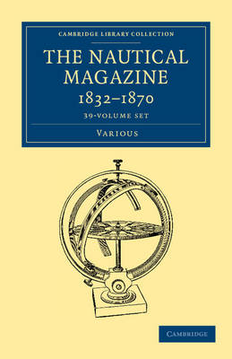 Book cover for The Nautical Magazine, 1832-1870 39 Volume Set