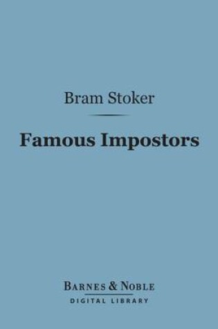 Cover of Famous Impostors (Barnes & Noble Digital Library)