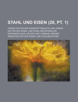 Book cover for Stahl Und Eisen (20, PT. 1 )