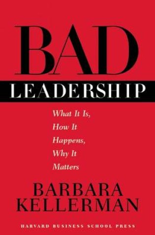 Cover of Bad Leadership