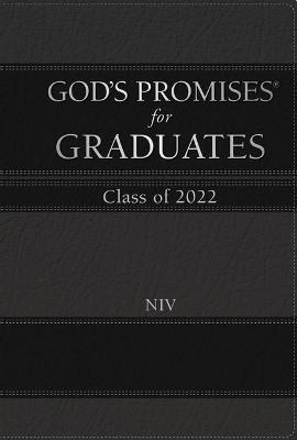 Book cover for God's Promises for Graduates: Class of 2022 - Black NIV